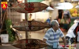 Hàng trăm chiếc đèn lồng trên phố Phùng Hưng trở thành điểm check in của giới trẻ dịp Tết Trung thu